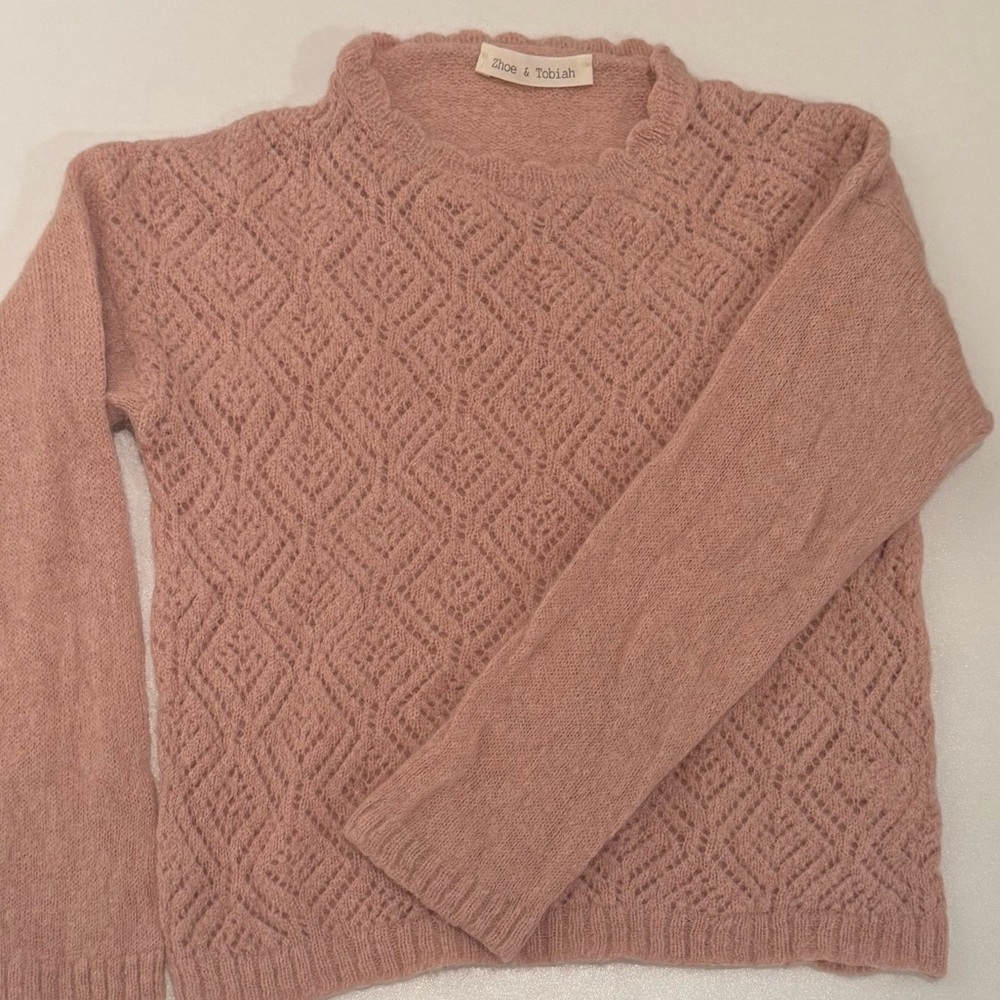 ZHOE & TOBIAH Pointelle Sweater